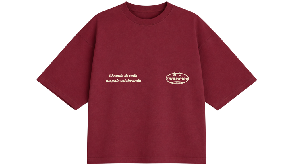 Camiseta "La Selección" – Burdeos