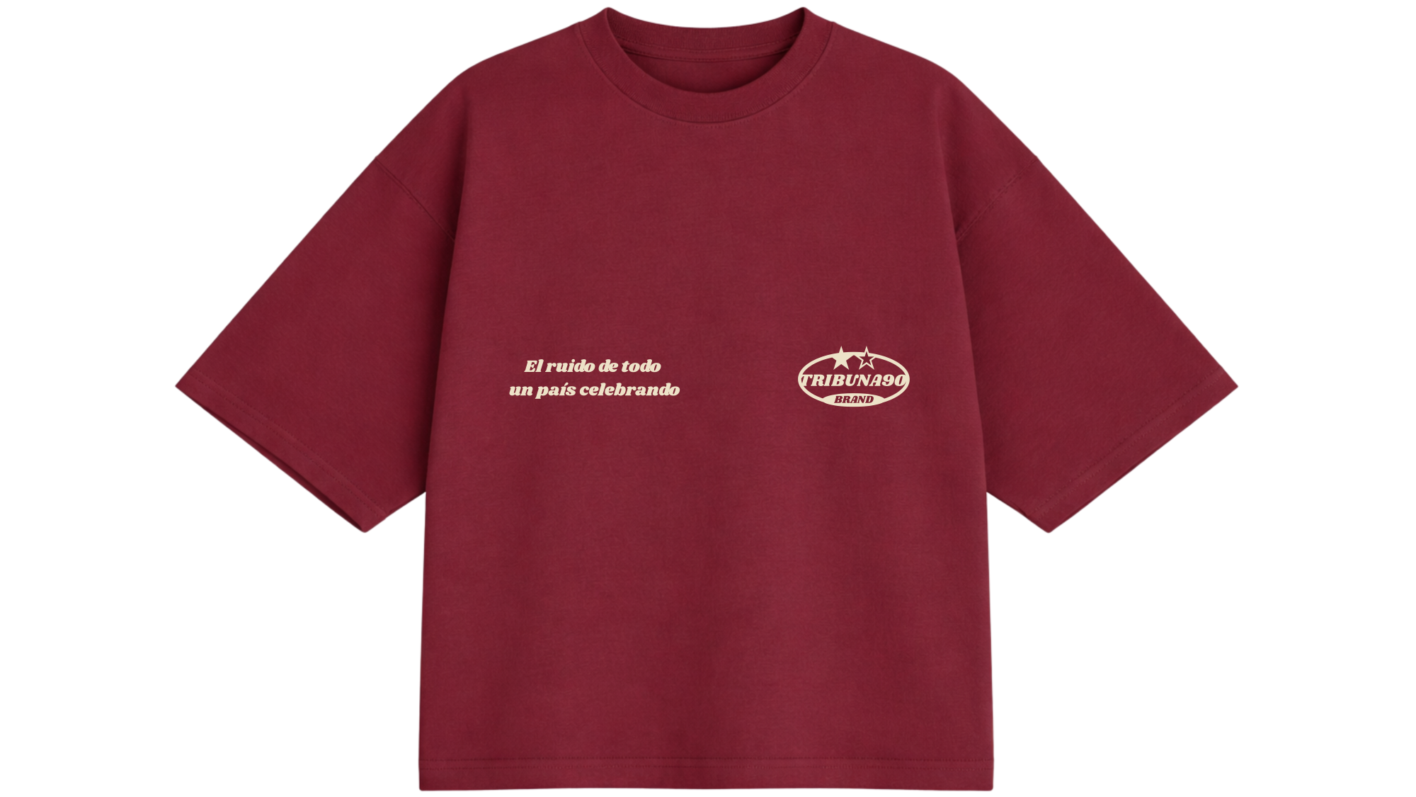 Camiseta "La Selección" – Burdeos
