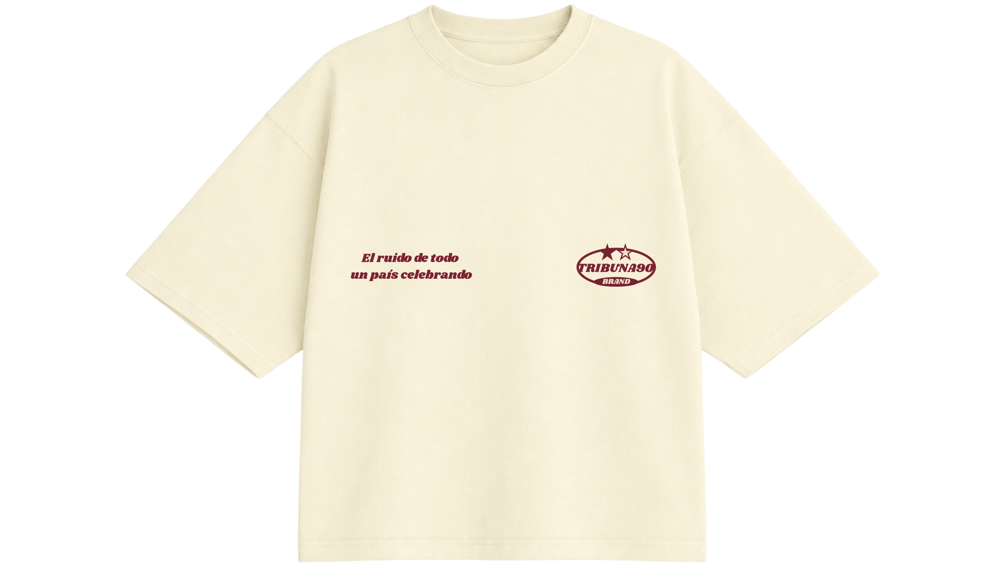 Camiseta "La Selección" – Beige