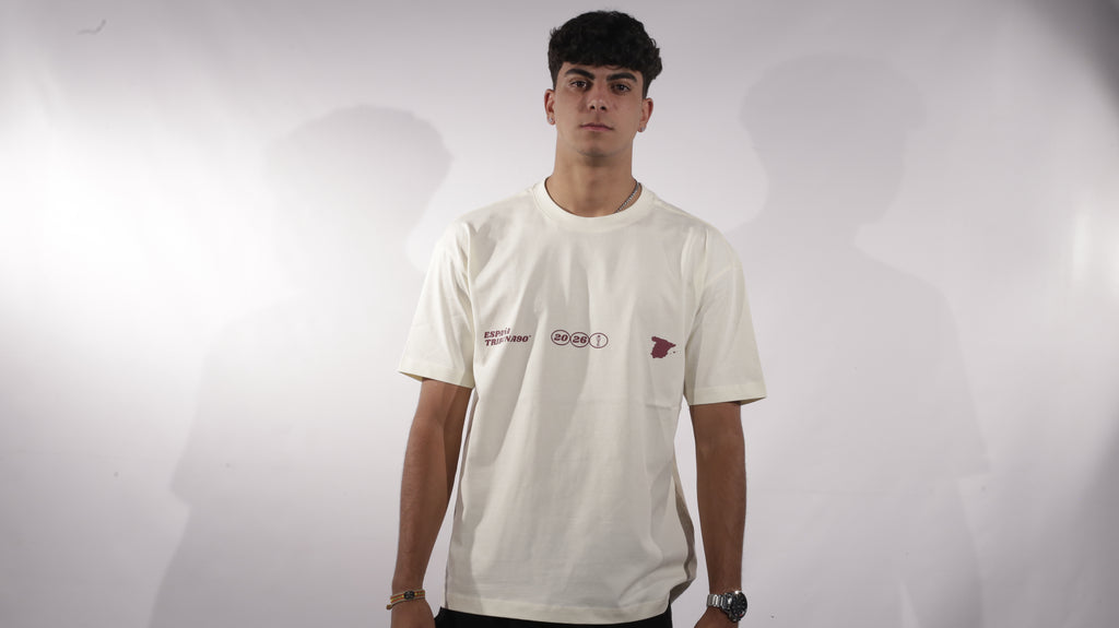 Camiseta "selección española"- Beige