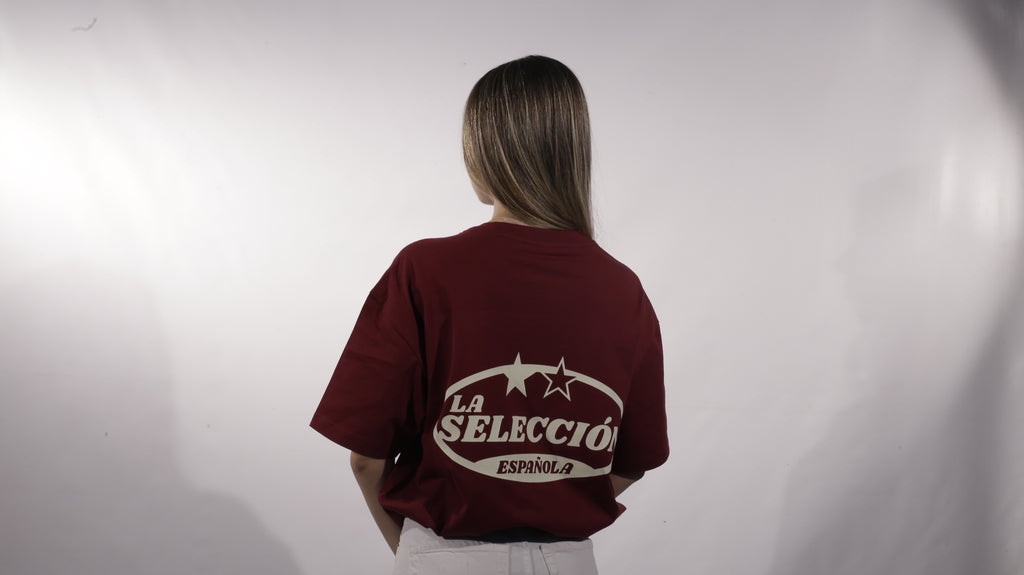 Camiseta "La Selección" – Burdeos